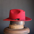 RED COWBOY HAT