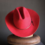 RED COWBOY HAT