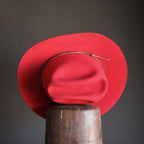 RED COWBOY HAT