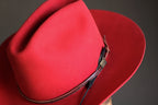 RED COWBOY HAT